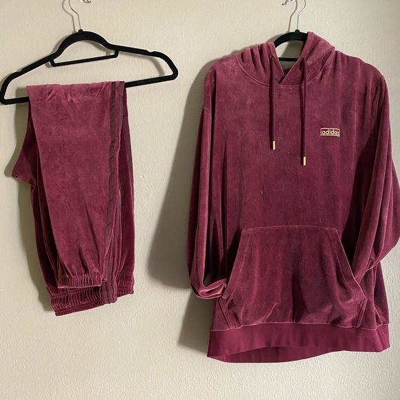 adidas Other - Adidas Velour Track Suit